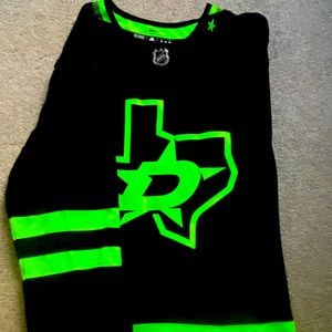 Dallas Stars Authentic Adidas 2020 Third Jersey